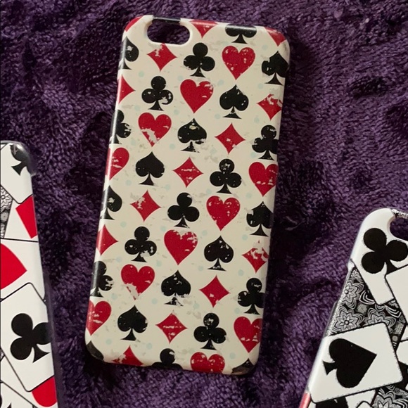 Bundle 3 Playing Card Poker iPhone 6 / 6s Cases - Picture 2 of 4
